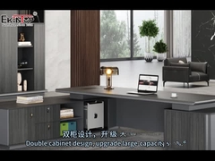 Mobilia a forma di L moderna della scrivania per direttore Manager CEO ODM di Boss