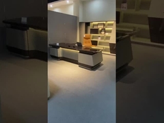 Mobilia a forma di L moderna della scrivania per direttore Manager CEO ODM di Boss