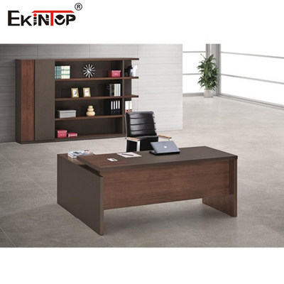 Scrivania antica esecutiva di stile per Wing Reception industriale 1600×800×760mm