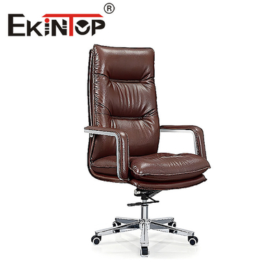Parte girevole ergonomica di cuoio moderna della sedia dell'ufficio esecutivo per la sala riunioni