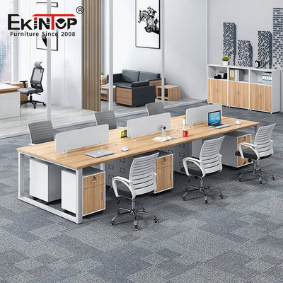 Workstation di Workstation di Metal Office personalizzato a 6 posti per uffici di lavoro cubicole per ufficio