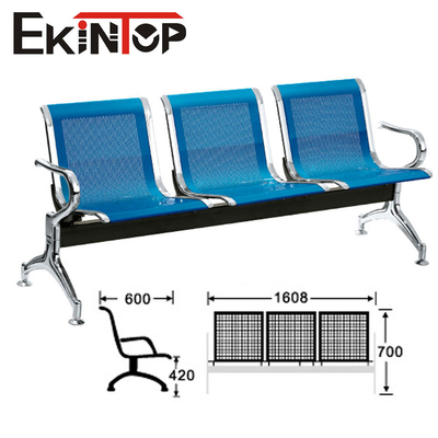 Sedia dell'aeroporto di Ekintop 3 Seater, sedie della sala di attesa dell'ufficio per scuola pubblica