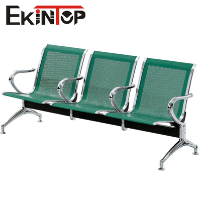 Sedia verde di acciaio inossidabile 3 Seater per la scuola dell'aeroporto della clinica