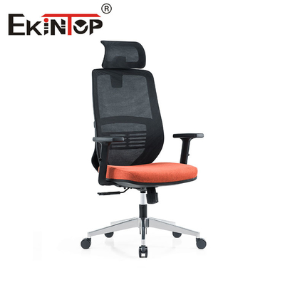 Stile di lusso moderno della sedia esecutiva ergonomica comoda con il bracciolo fisso