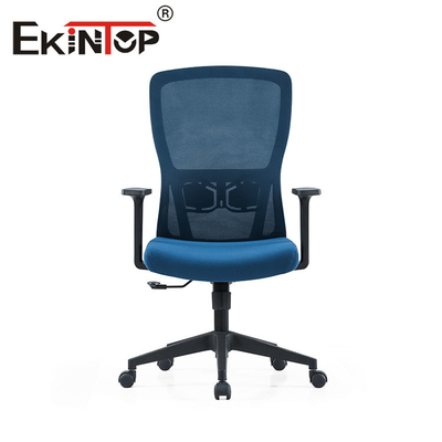 Parte girevole blu Mesh Back Ergonomic Office Chair multiuso per Officeworks
