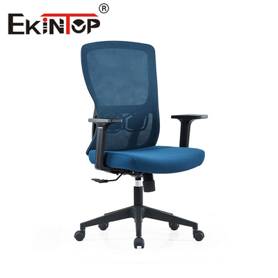 Parte girevole blu Mesh Back Ergonomic Office Chair multiuso per Officeworks