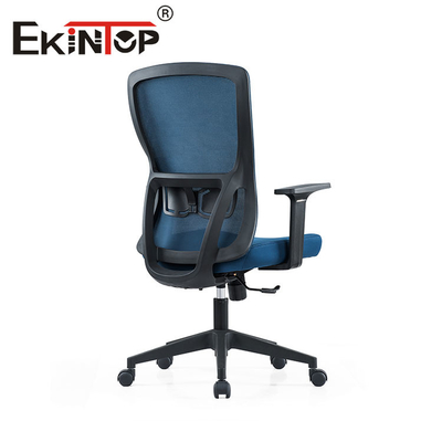 Parte girevole blu Mesh Back Ergonomic Office Chair multiuso per Officeworks