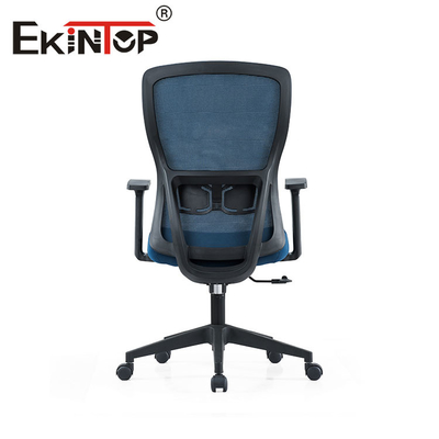Parte girevole blu Mesh Back Ergonomic Office Chair multiuso per Officeworks