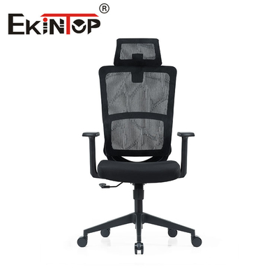 Sedia ergonomica posteriore del ODM dell'OEM alta, Mesh Chair With Fixed Armrest nero