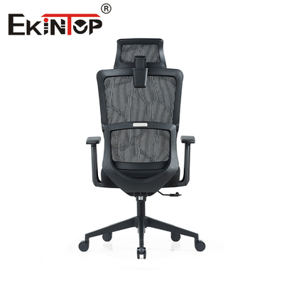 Sedia ergonomica posteriore del ODM dell'OEM alta, Mesh Chair With Fixed Armrest nero