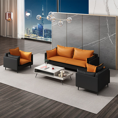 Stanza di cuoio di Sofa For Living Room Waiting dell'ufficio esecutivo dell'unità di elaborazione multiuso