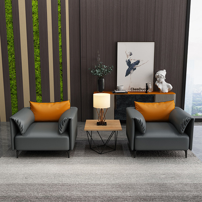 Cuoio di svago che aspetta il ODM di Sofa For Office School Multifunctional
