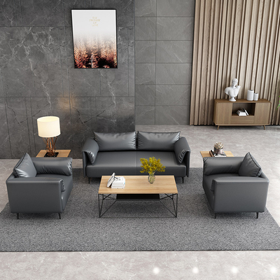 Cuoio di svago che aspetta il ODM di Sofa For Office School Multifunctional