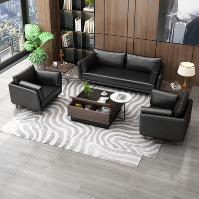 Materiale moderno nordico di Sofa Convertible Extendable Modular Lambswool dell'ufficio