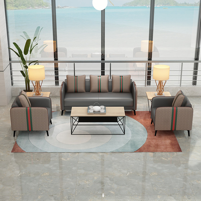 Materiale commerciale di Sofa Furniture Multipurpose Synthetic Leather dell'ufficio di Ekintop
