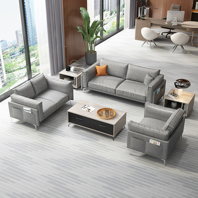 OEM materiale moderno comodo moderno di Sofa For Office Reception Fabric