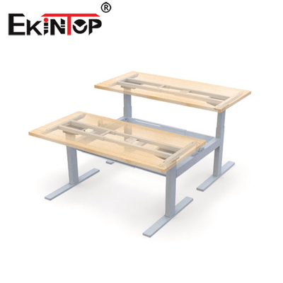 OEM materiale del metallo elettrico di Sit Stand Standing Desk Multifunctional