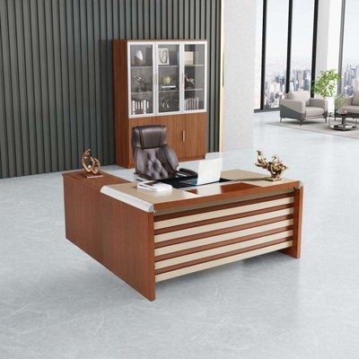 Tabella moderna dell'ufficio esecutivo del MDF, OEM del ODM contemporaneo delle scrivanie