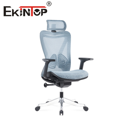 Comoda sedia girevole in rete con schienale alto Sedia da ufficio direzionale ergonomica con braccioli
