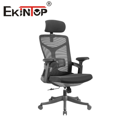 Sedia in rete nera con schienale alto Sedia ergonomica in rete per ufficio