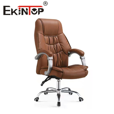 Comoda sedia direzionale Sedia da ufficio Manager Sedia in pelle PU