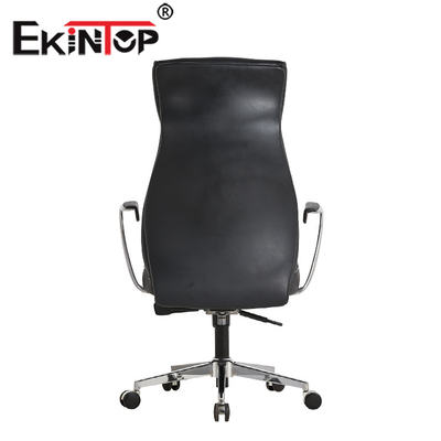 L'unità di elaborazione di lusso della sedia di cuoio dell'ufficio gira OEM esecutivo ergonomico del produttore della sedia