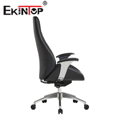 Sedia posteriore dell'ufficio esecutivo della parte girevole dell'unità di elaborazione di Comfortable Leather Chair del produttore della Cina alta