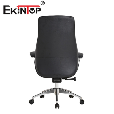 Sedia posteriore dell'ufficio esecutivo della parte girevole dell'unità di elaborazione di Comfortable Leather Chair del produttore della Cina alta