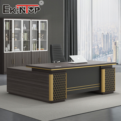 La L impermeabile la scrivania di forma Manger dirige la Tabella esecutiva dello scrittorio di Office Furniture Solutions