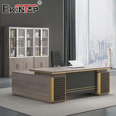 La L impermeabile la scrivania di forma Manger dirige la Tabella esecutiva dello scrittorio di Office Furniture Solutions