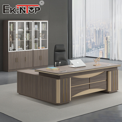 CEO commerciale ergonomico duraturo di Manger del bene durevole di L Shape Office Desk
