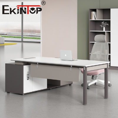Tabella di legno ergonomica del computer della scrivania per il ferro domestico della mobilia