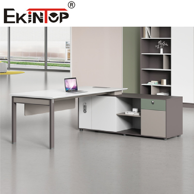 Tabella di legno ergonomica del computer della scrivania per il ferro domestico della mobilia
