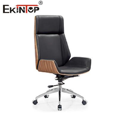 Forniture di ufficio moderne esecutive moderne della sedia di cuoio del caramello