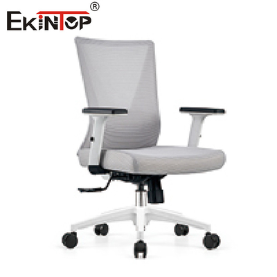 Armi regolabili ergonomiche blu di Mesh Office Desk Chair With