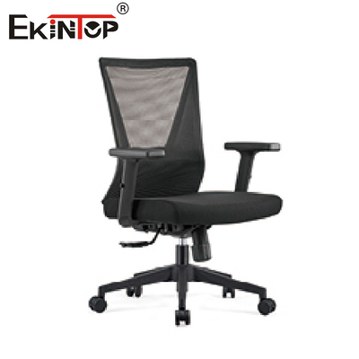 Armi regolabili ergonomiche blu di Mesh Office Desk Chair With