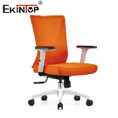 Armi regolabili ergonomiche blu di Mesh Office Desk Chair With