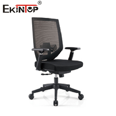 Sedia nera di Gray High Back Mesh Office per lo scrittorio con le ruote