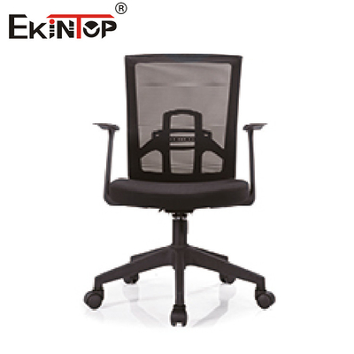 Sedia nera di Gray High Back Mesh Office per lo scrittorio con le ruote