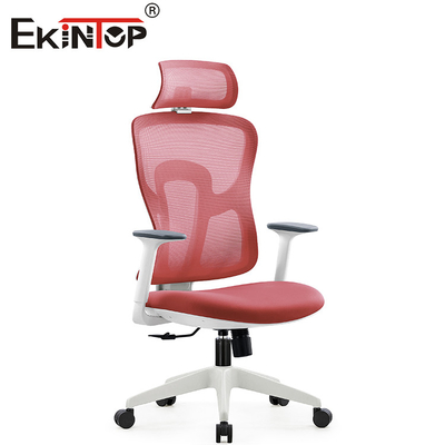 Mesh Computer Chair With Backrest ergonomico rosso per la mobilia del Ministero degli Interni