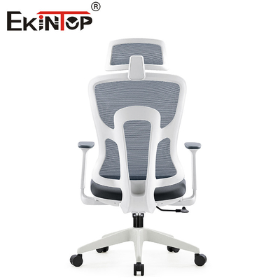 Sedia di scrittorio di Gray Modern Swivel Ergonomic Mesh con il poggiacapo