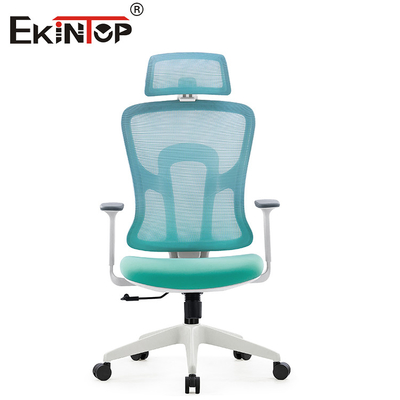 Alta parte girevole ergonomica posteriore di Mesh Chair Green Adjustable Height dell'ufficio
