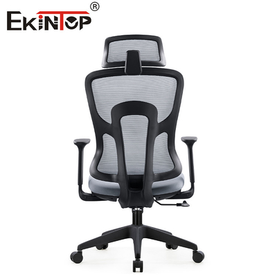 Gray Ergonomic Office Mesh Chair con lo schienale per comodità e supporto