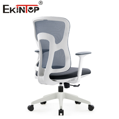 Gray Ergonomic Swivel Mesh Chair nero con altezza di Seat del bracciolo regolabile