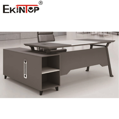 Stile di vetro temperato multiuso di Morden della scrivania per Officeworks