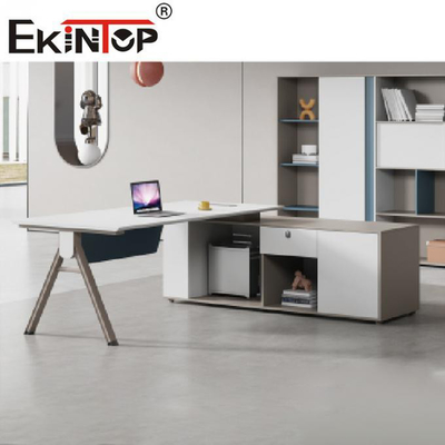 La L allungabile di lusso il responsabile esecutivo Desk della Tabella dell'ufficio di forma ha personalizzato la dimensione