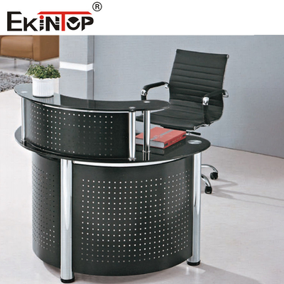 Unico ufficio Melamine Glass Desk Forte indossabilità