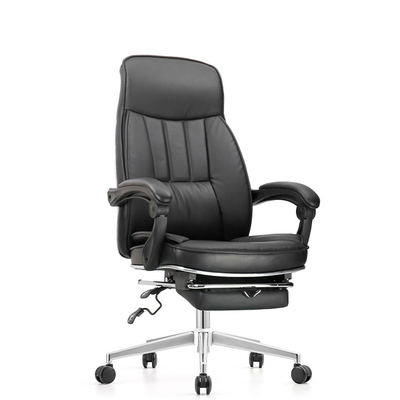Professionale sedia da ufficio nera Confortevole supporto per la giornata di lavoro