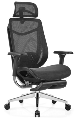 Poltrona da ufficio a maglia girevole traspirante flusso d'aria e mobilità per un maggiore comfort