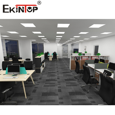 Ambiente confortevole Progetto di mobili per ufficio Progetto di decorazione per ufficio incentrato sul benessere